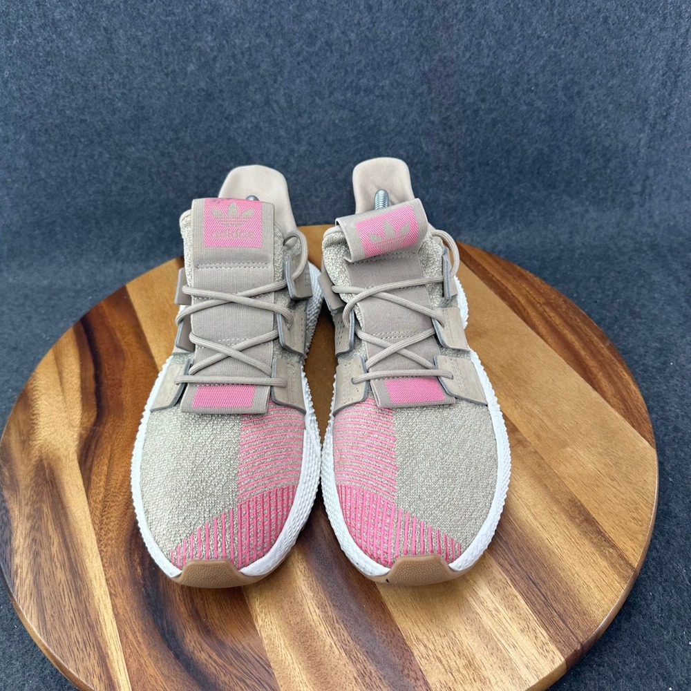 Adidas Men's Prophere Running Shoes CQ2128 Trace Khaki/Pink/White Size 9 - Picture 4 of 11